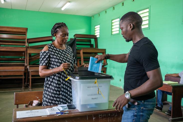 Projet de constitution, le « OUI » l’emporte avec 91,80% des voix contre 8,20% pour le « NON »