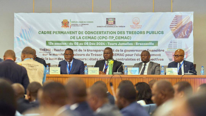 Gabon-CEMAC : la DGCPT à la tête du cadre Permanent de concertation des Trésors Publics) en 2025