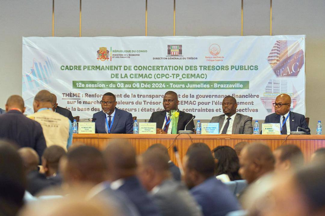 Gabon-CEMAC : la DGCPT à la tête du cadre Permanent de concertation des Trésors Publics) en 2025