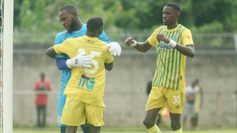 National-foot : Mangasport fait trébucher le leader Bouenguidi (3-0)