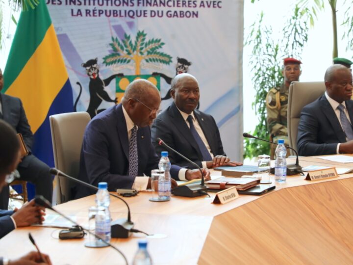 Oligui Nguema préside une rencontre entre les bailleurs de fonds multilatéraux des institutions financières et le Gabon