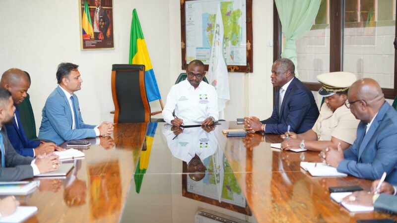 Une entreprise  indienne intéressée par la gestion des ordures au Gabon