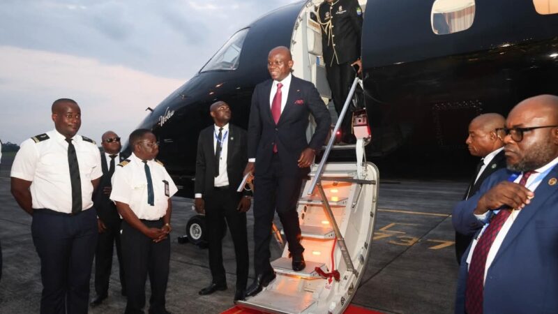 Oligui Nguema à Malabo pour le 7ème sommet UA-Communauté économiques régionales