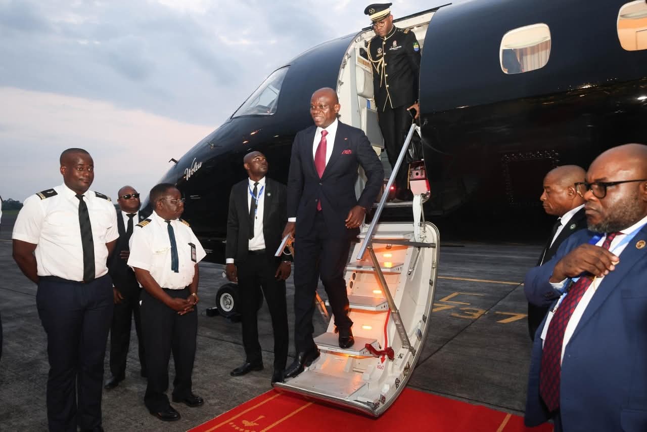 Oligui Nguema à Malabo pour le 7ème sommet UA-Communauté économiques régionales