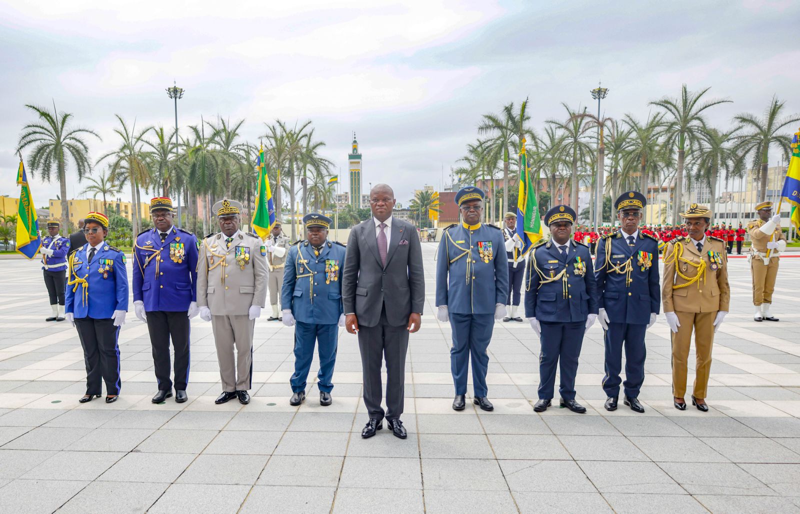 Gabon : 9 hauts officiers promus au grade supérieur