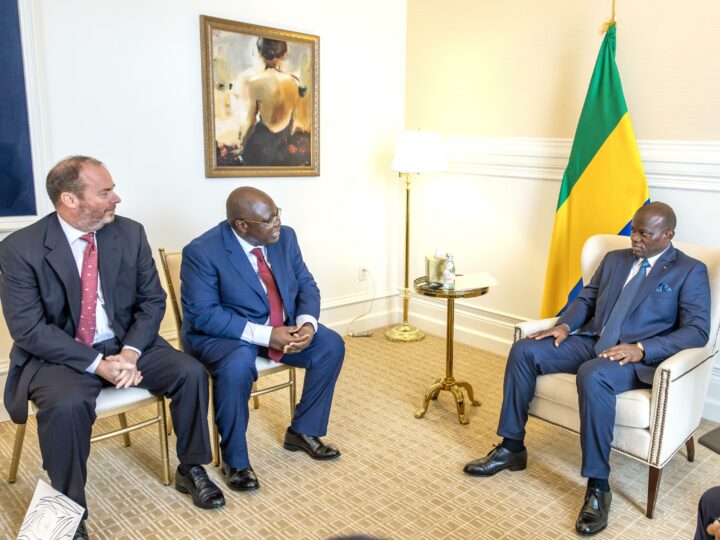 Oligui Nguema s’entretient avec les responsables de BW ENERGY