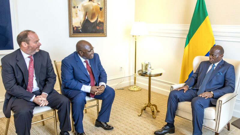 Oligui Nguema s’entretient avec les responsables de BW ENERGY