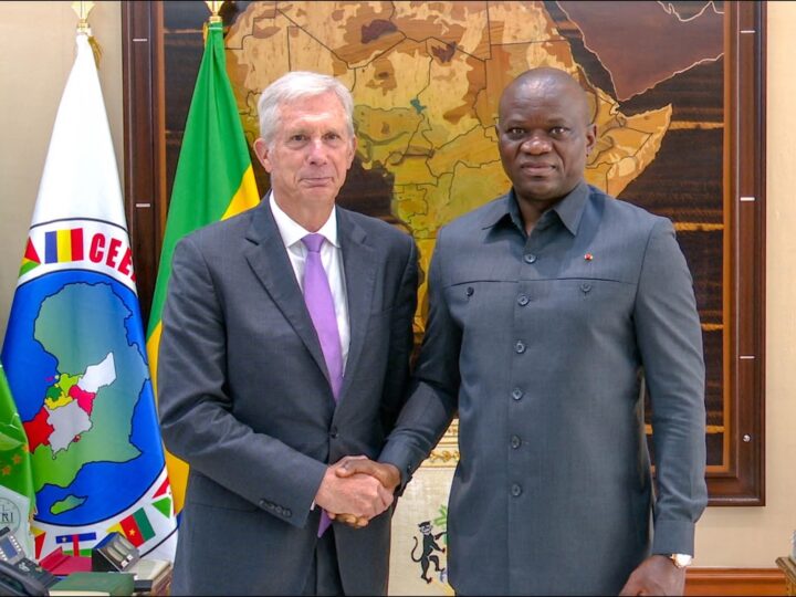 Un haut gradé de l’armée américaine chez Oligui Nguema