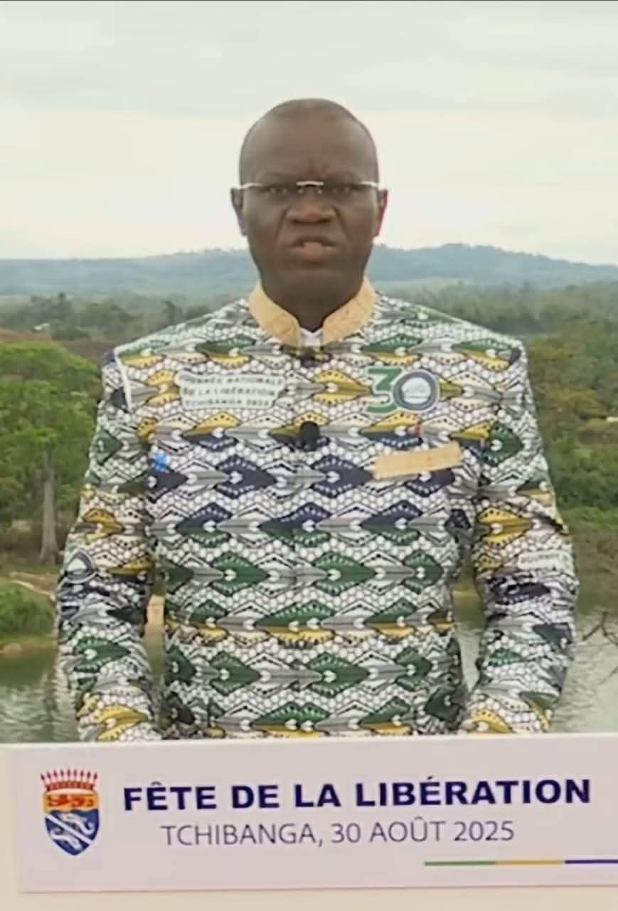 Oligui Nguema prononce son discours à la veille de la célébration de la fête du coup de Libération
