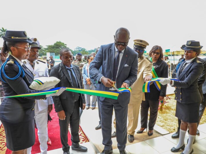 Le president Oligui Nguema sur les chantiers du Moyen-Ogooué et de la Ngounié