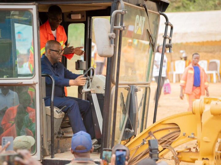 Lancement des travaux de bitumage de la route Ngounié-Ogooué-Maritime