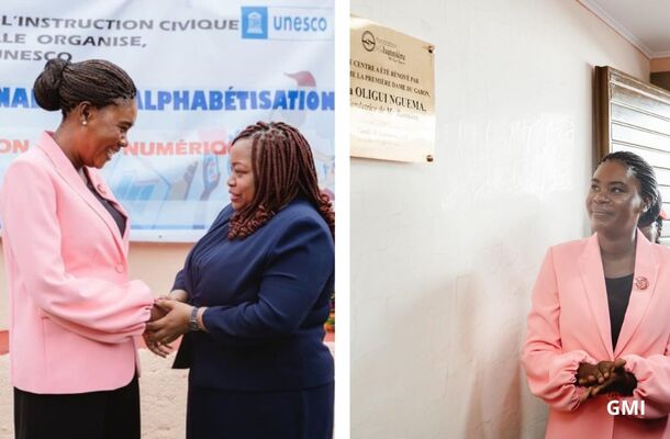 Education: réhabilitation du centre d’alphabétisation d’Akebe-Ville
