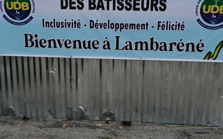 2ème tour au 1er arrondissement de Lambaréné : échauffement avant le méga meeting de l’UDB