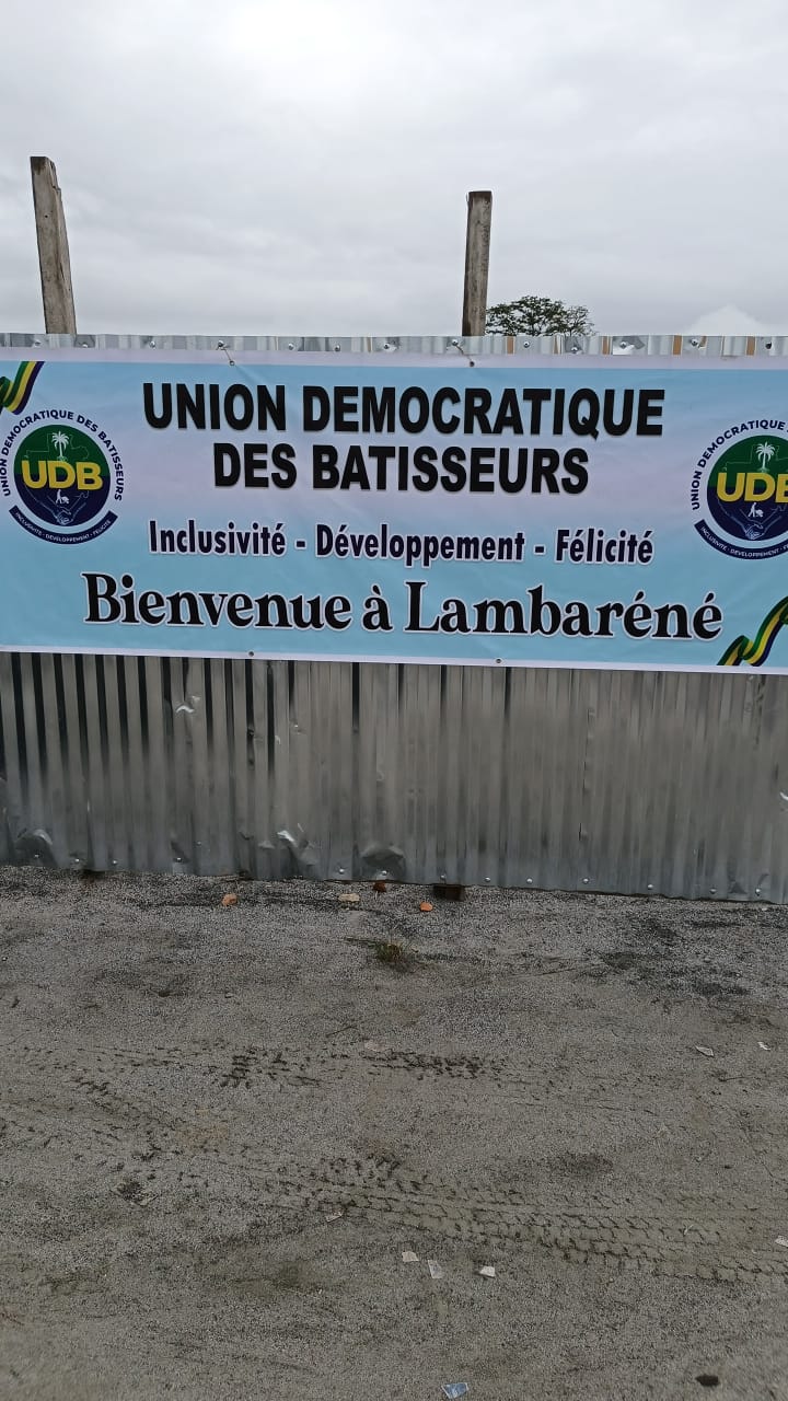 2ème tour au 1er arrondissement de Lambaréné : échauffement avant le méga meeting de l’UDB