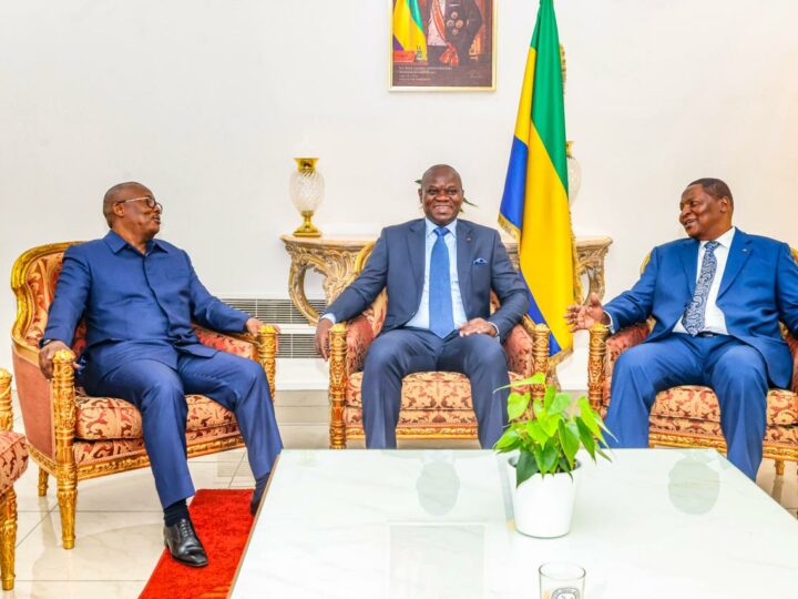 Diplomatie : les présidents Biseau guinéen et Centrafricains chez Oligui Nguema