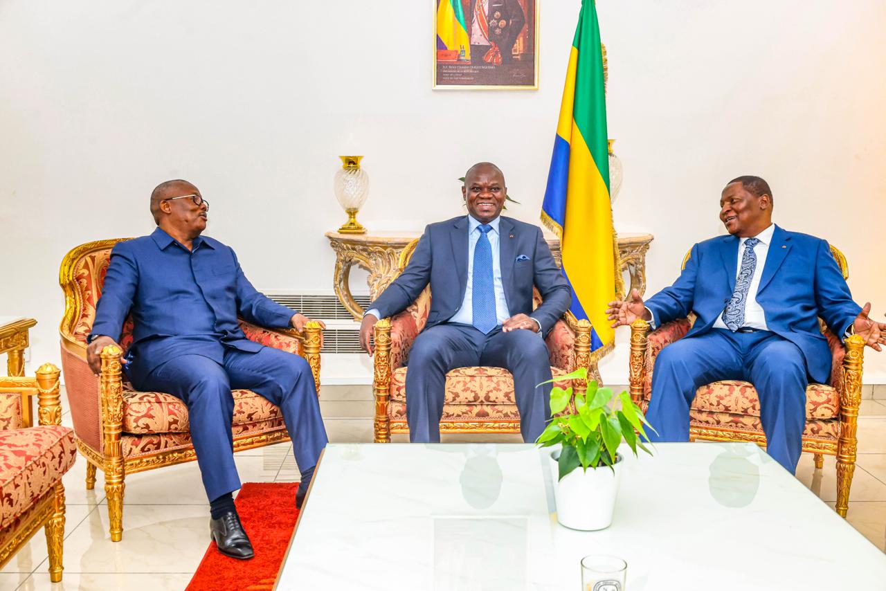 Diplomatie : les présidents Bissau guinéen et Centrafricains chez Oligui Nguema