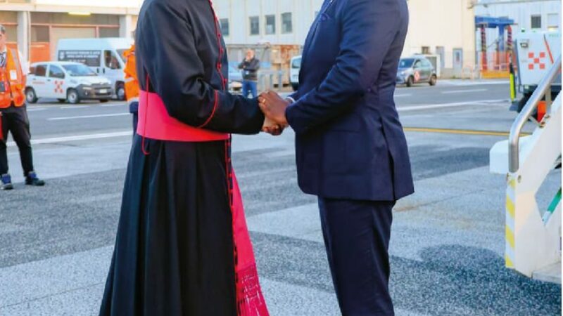 Oligui Nguema au Vatican pour rencontrer le souverain pontif
