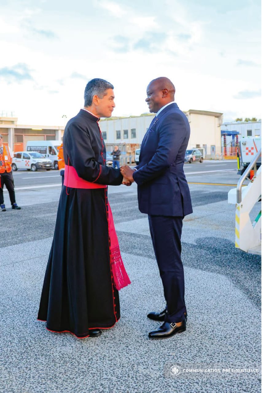 Oligui Nguema au Vatican pour rencontrer le souverain pontif