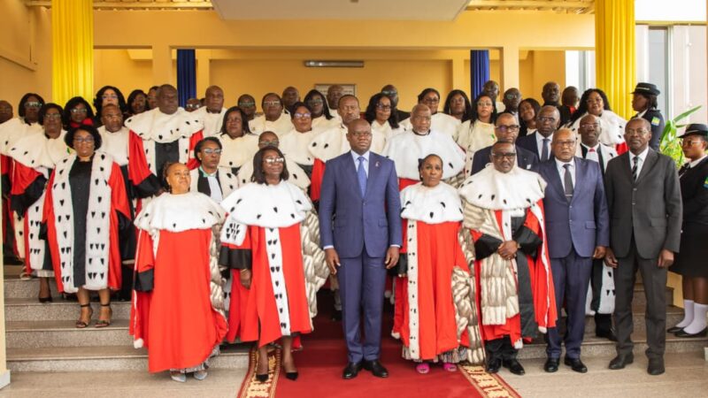 Brice Clotaire Oligui Nguema préside la cérémonie de rentrée judiciaire 2025-2026 à Libreville