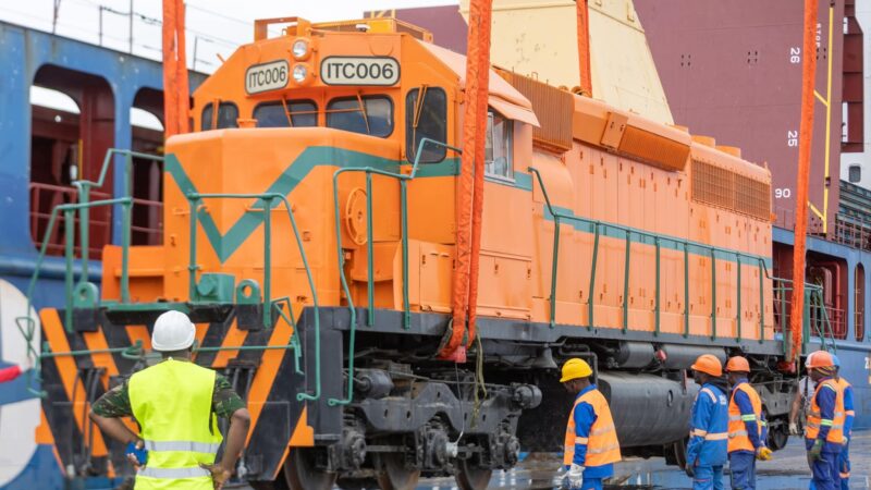 COMILOG se dote de 4 nouvelles locomtives