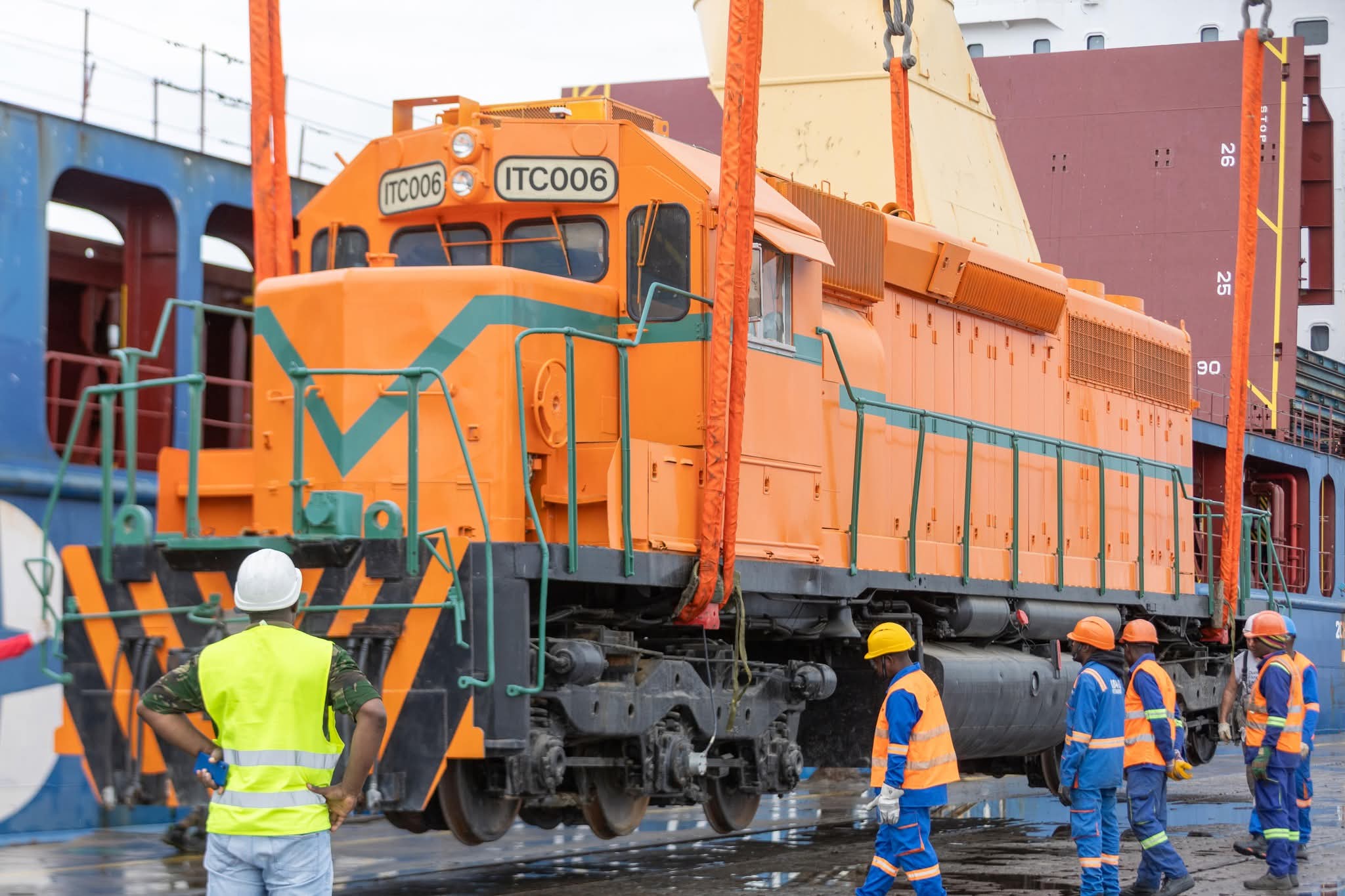 COMILOG se dote de 4 nouvelles locomtives