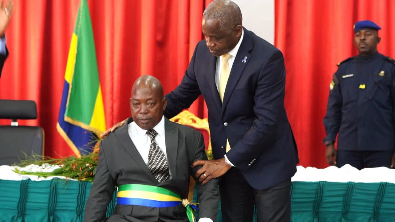 Installation du nouveau maire de Tchibanga