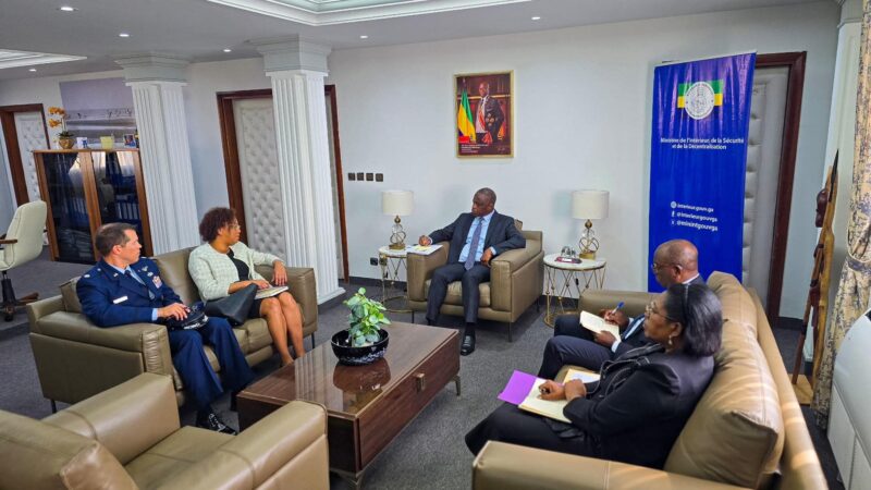 Diplomatie: l’ambassadeur des USA chez Hermann Immongault