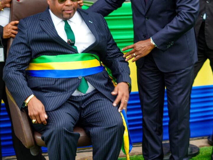 Installation du maire de Port-Gentil