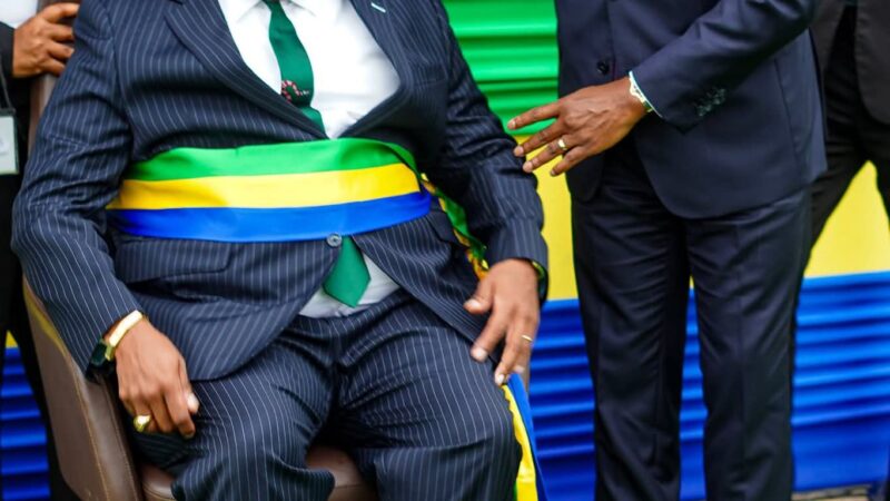 Installation du maire de Port-Gentil