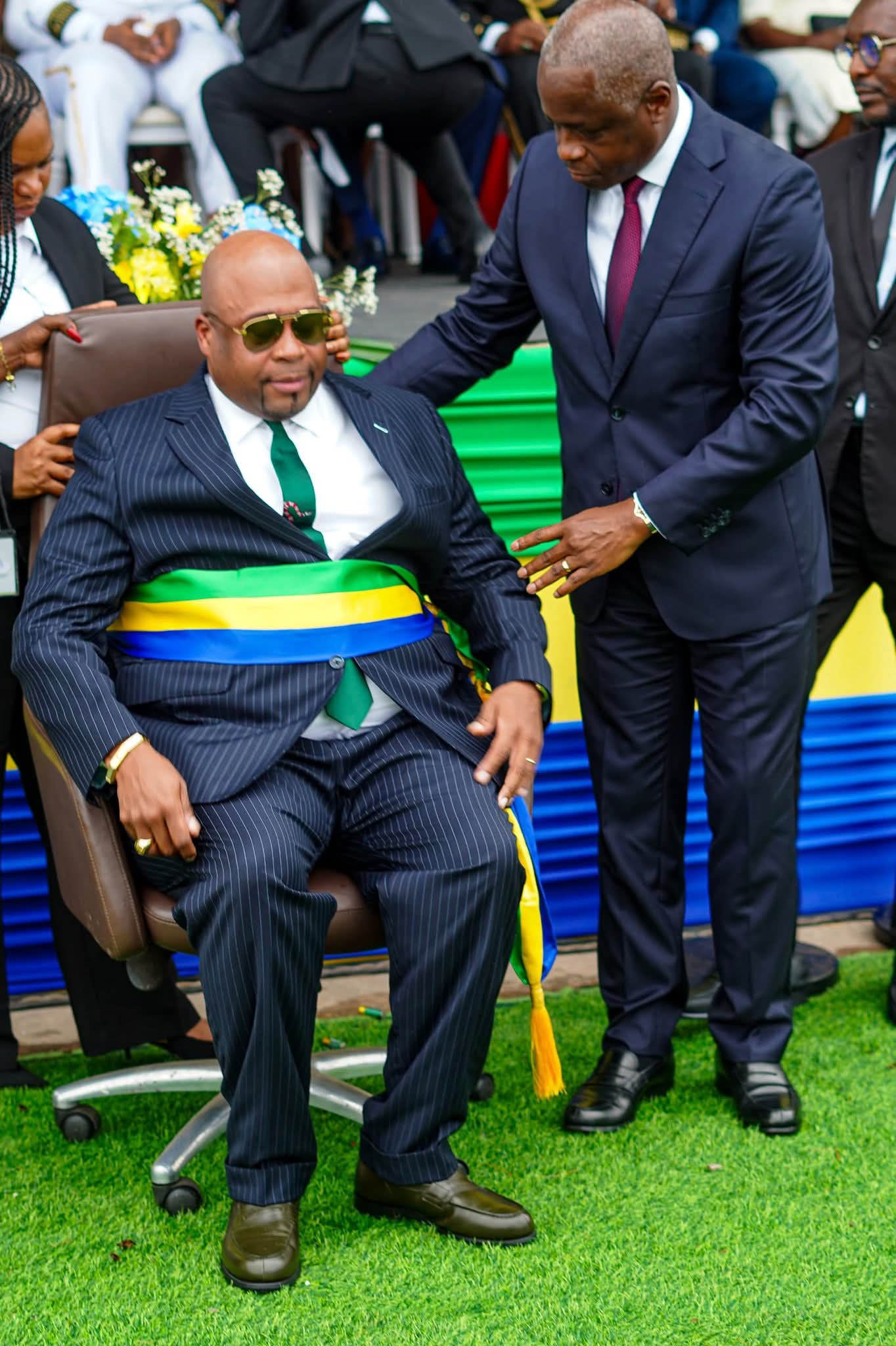 Installation du maire de Port-Gentil