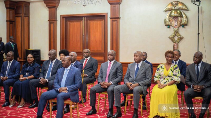 Les ministres élus sénateurs présentent leur démission au chef de l&rsquo;Etat