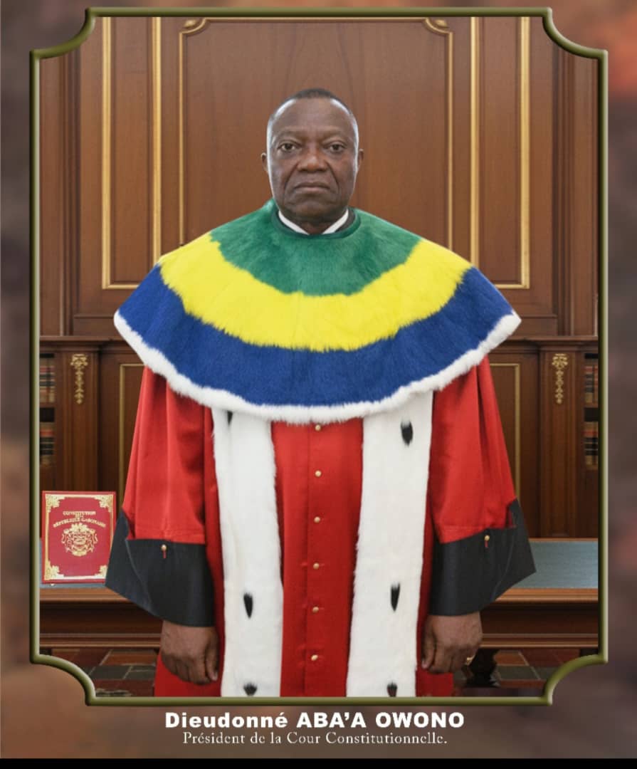 Gabon-Politique: Dieudonné Aba’a Owono élu président de la Cour constitutionnelle
