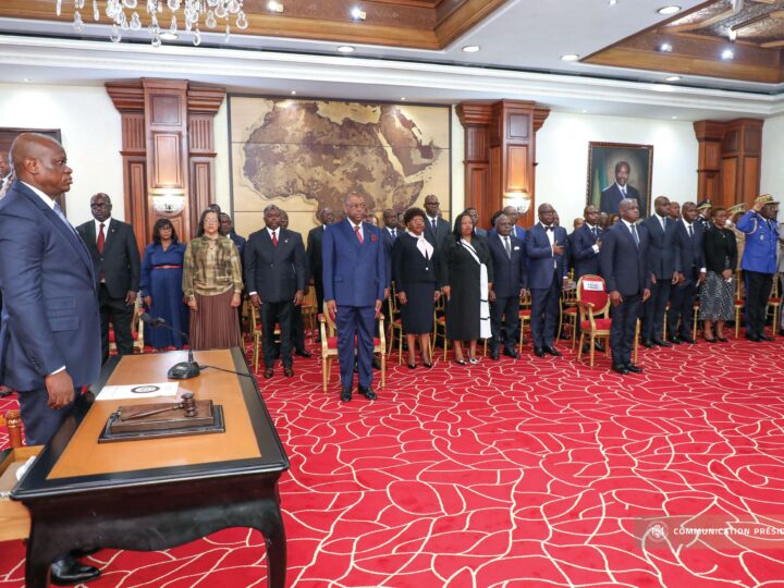 Le chef de l&rsquo;Etat reçoit le serment du VPR et des membres du gouvernement
