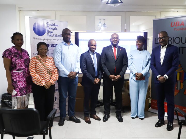 UBA-Education : des œuvres littéraires  offertes par la Fondation UBA à la Fondation François Meye