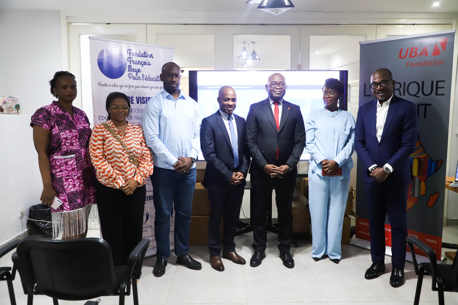 UBA-Education : des œuvres littéraires  offertes par la Fondation UBA à la Fondation François Meye