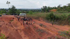 Une vue du site de Nkoltang pour l’érection de la future prison